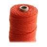 ARTEMIO - Bobine de Ficelle Coton Câblé - 2.2 mm x 70 m - Orange