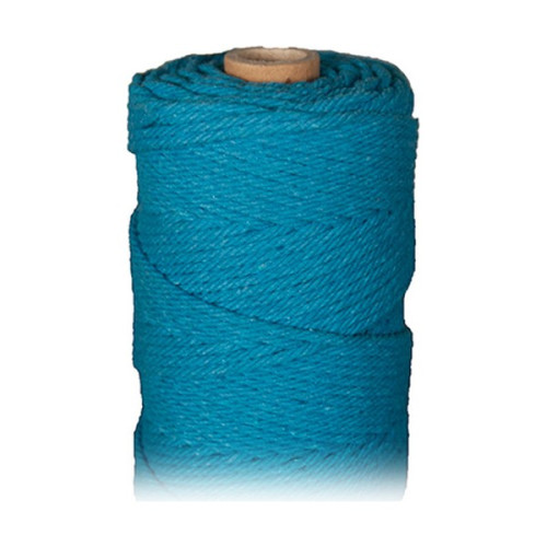 ARTEMIO - Cabled Cotton String Spool - 2.2 mm x 70 m - Turquoise