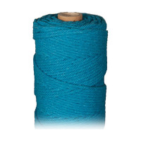 ARTEMIO - Cabled Cotton String Spool - 2.2 mm x 70 m - Turquoise