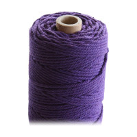 ARTEMIO - Bobine de Ficelle Coton Câblé - 2.2 mm x 70 m - Violet