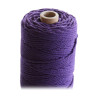 ARTEMIO - Bobine de Ficelle Coton Câblé - 2.2 mm x 70 m - Violet