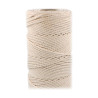ARTEMIO - Bobine de Ficelle Coton Câblé - 3 mm x 60 m - Écru