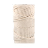ARTEMIO - Cabled Cotton String Spool - 4 mm x 33 m - Ecru