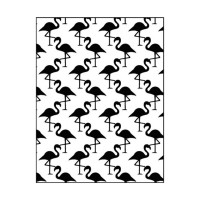 ARTEMIO - Die & Embossing Folder - 10x15 cm - Flamingo