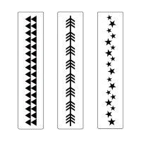 ARTEMIO - Die & Embossing Folder - 10x15 cm - Arrow