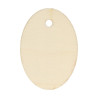 ARTEMIO - Wooden Keyrings - Ovals - Set of 6