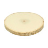 ARTEMIO - Planches Peuplier Rondes - 12-15 cm - Set de 2