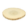 ARTEMIO - Round Poplar Wood Slices - 20-23 cm - Set of 2