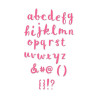 SIZZIX - Matrice de Découpe - Thinlits - Alphabet Brush 38 pièces
