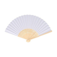 ARTEMIO - Éventail à Décorer - Papier - 21 cm