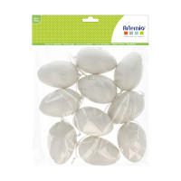 ARTEMIO - Plastic Eggs - 8 cm - Set of 10