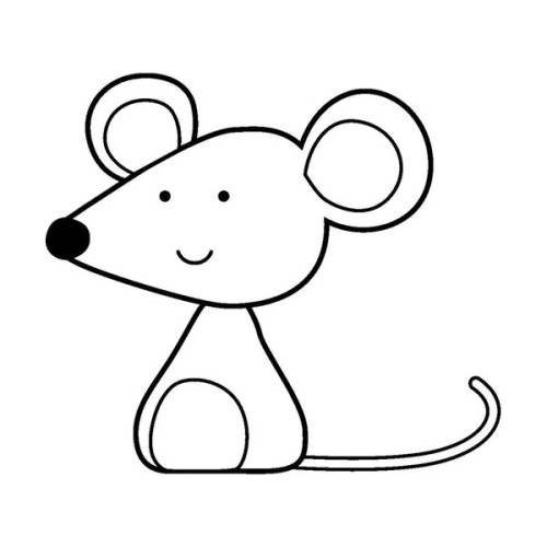 ARTEMIO - Wooden Stamp - Mouse - 26x26 mm