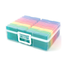 WE R MEMORY KEEPERS - Storage Bin + 16 Mini Cases