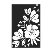 ARTEMIO - Pochoir 10 x 15 cm - On My Way Fleur