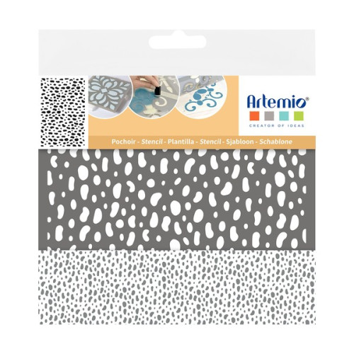 ARTEMIO - Stencil 10 x 15 cm - Boho Bubbles