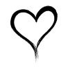 ARTEMIO - Wooden Stamp - Heart