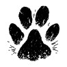 ARTEMIO - Wooden Stamp - Dog Paw