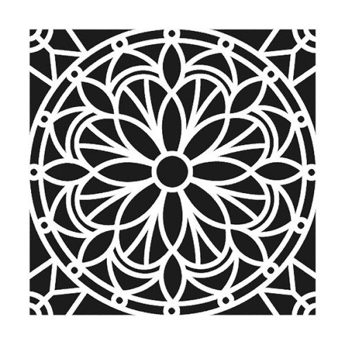 ARTEMIO - Stencil 30 x 30 cm - Mandala