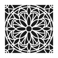 ARTEMIO - Stencil 30 x 30 cm - Mandala