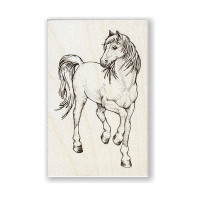 ARTEMIO - Tampon Bois - Cheval