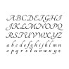 ARTEMIO - Pochoir A4 - Alphabet