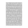 ARTEMIO - Pochoir A4 - Alphabet Majuscules / Minuscules