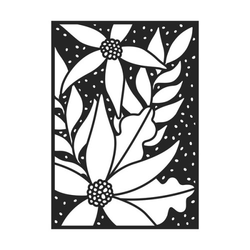 ARTEMIO - Stencil A4 - Color Block Dotted