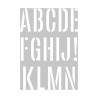 ARTEMIO - A3 Stencil - Giant Alphabet - 2 Sheets
