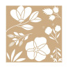 ARTEMIO - Pochoir 20x20 cm - Way - Fleurs