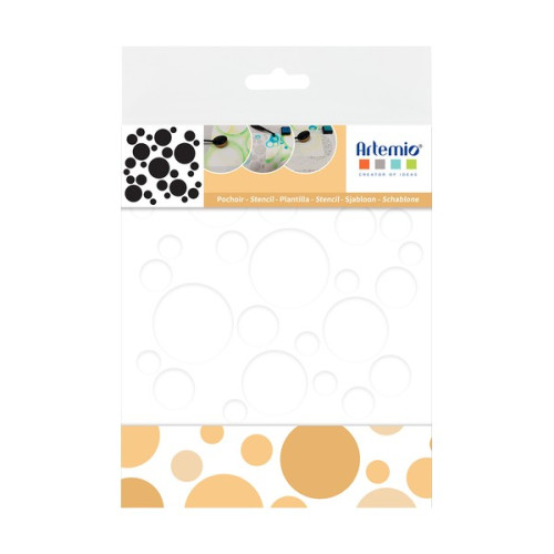 ARTEMIO - 15x15 cm Stencil - Circles