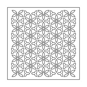ARTEMIO - 15x15 cm Stencil - Daisy