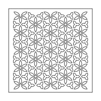 ARTEMIO - 15x15 cm Stencil - Daisy