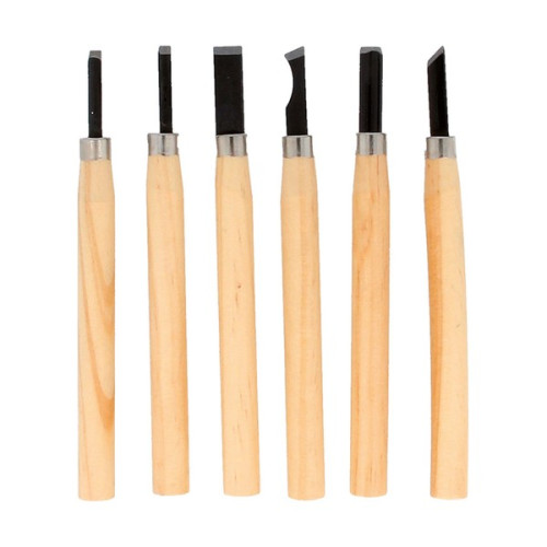 ARTEMIO - Set of 6 Carving Gouges