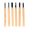 ARTEMIO - Set of 6 Carving Gouges