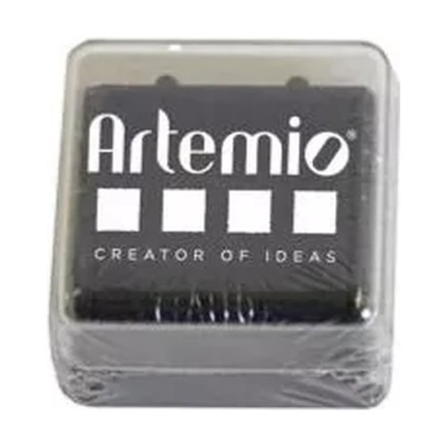 ARTEMIO - Black Ink Pad - 3X3CM - BLACK
