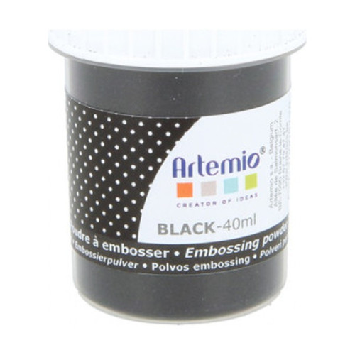ARTEMIO - Embossing Powder 40ml - BLACK