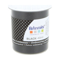 ARTEMIO - Embossing Powder 40ml - BLACK