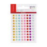 ARTEMIO - Adhesive Gems - Set of 80 - FLOWERS - 6mm