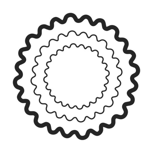 ARTEMIO - Cutting Die - Mini Scalloped Circles
