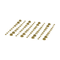 ARTEMIO - Adhesive Gems - Set of 80 - OR