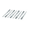 ARTEMIO - Adhesive Gems - Set of 80 - ARGENT