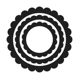 ARTEMIO - Cutting Die - Let It Snow - 3 Lace Circles
