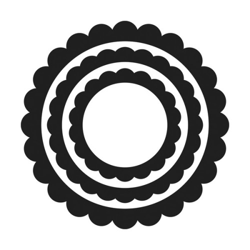 ARTEMIO - Cutting Die - Let It Snow - 3 Lace Circles
