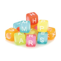 ARTEMIO - Alphabet Beads - Set of 300 - 6MM - ACIDULE