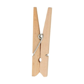 ARTEMIO - Wooden Clothespins - Set of 48 - 48x7MM