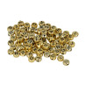 ARTEMIO - Perles Alphabet (50G) - 7MM - OR / NOIR