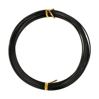ARTEMIO - Aluminium Wire 1,5MM X 5M - NOIR