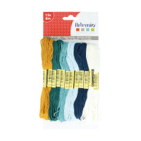 ARTEMIO - Fils Coton Echevettes 12x8m - HONEY