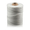 ARTEMIO - Cabled Cotton Twine Reel - 1.5 mm x 140 m - White