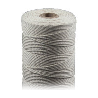 ARTEMIO - Bobine de Ficelle Coton Câblé - 1.5 mm x 140 m - Écru